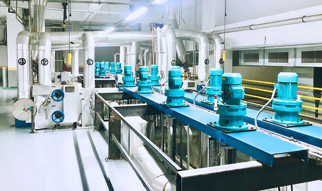 Case study of multi-component composite spinning POYFDY spinning machine
